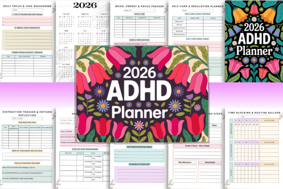 Download 2026 ADHD Planner - Premium Resources